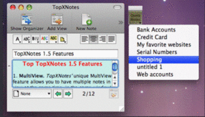 TopXNotesQuickNote